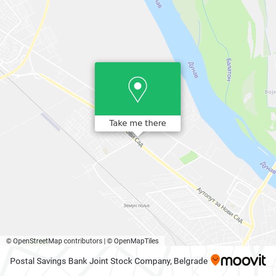 Postal Savings Bank Joint Stock Company map