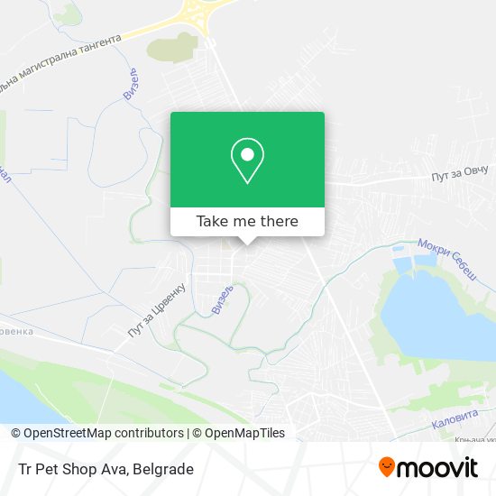 Tr Pet Shop Ava map