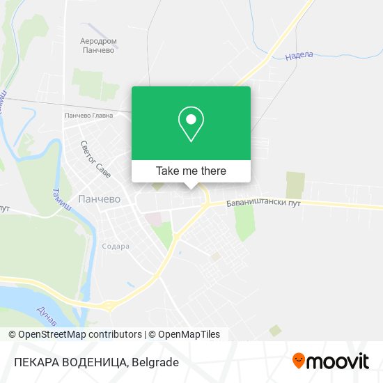 ПЕКАРА ВОДЕНИЦА map