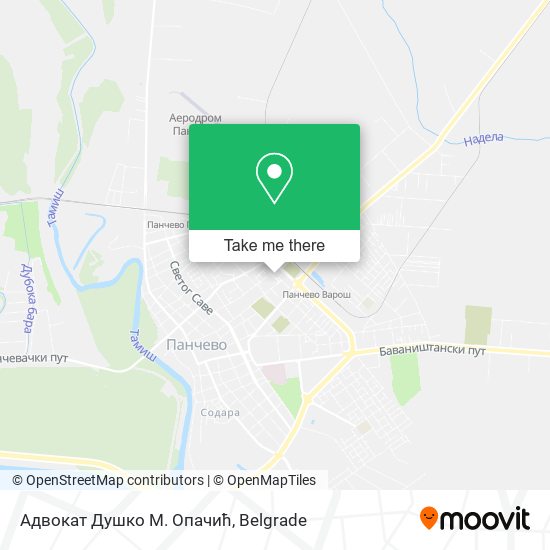 Адвокат Душко М. Опачић map