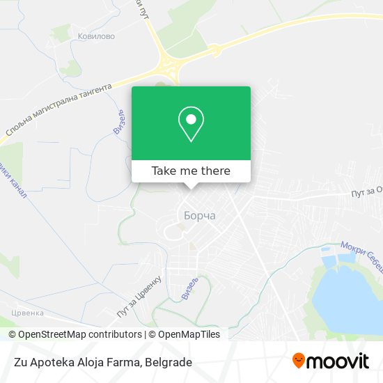 Zu Apoteka Aloja Farma map