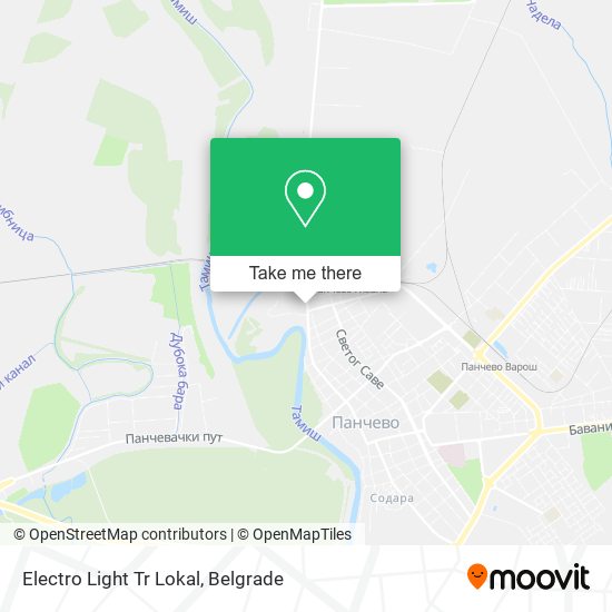 Electro Light Tr Lokal map