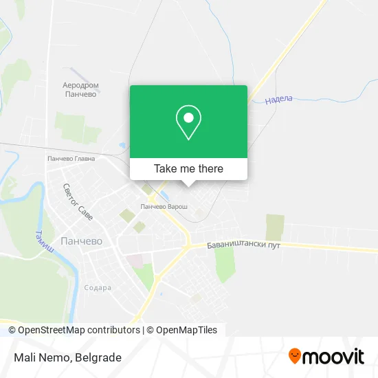 Mali Nemo map