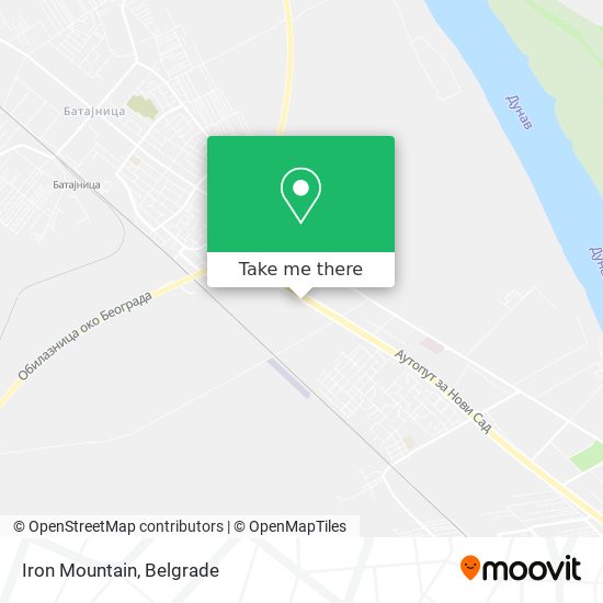 Iron Mountain map