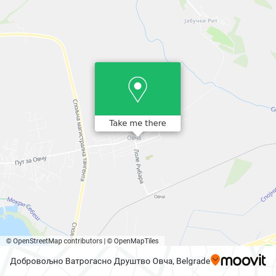 Добровољно Ватрогасно Друштво Овча map