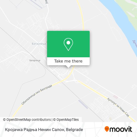 Кројачка Радња Ненин Салон map