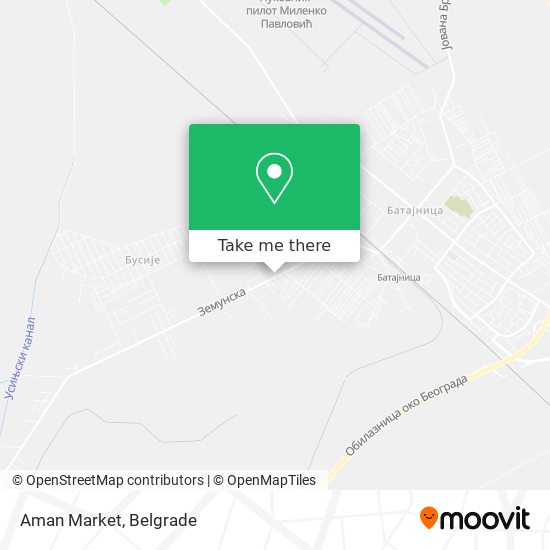 Aman Market map