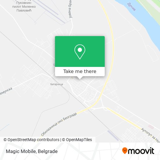 Magic Mobile map