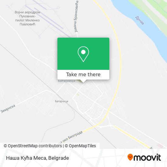 Наша Кућа Меса map