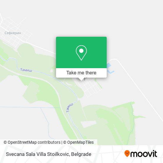 Svecana Sala Villa Stoilkovic map