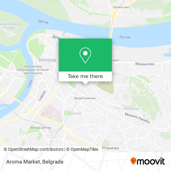 Aroma Market map