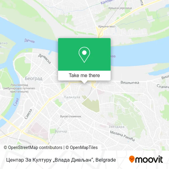Центар За Културу „Влада Дивљан“ map