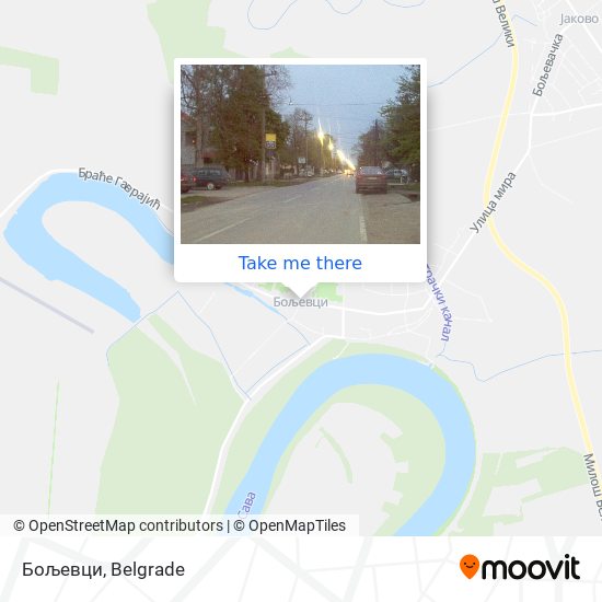 Бољевци map