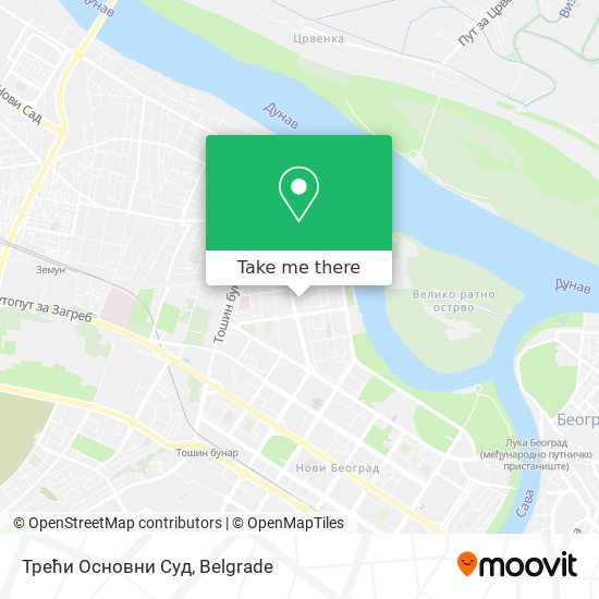 Трећи Основни Суд map