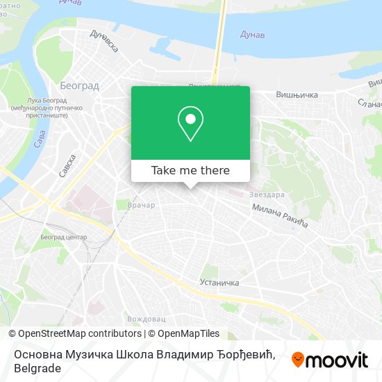 Основна Музичка Школа Владимир Ђорђевић map