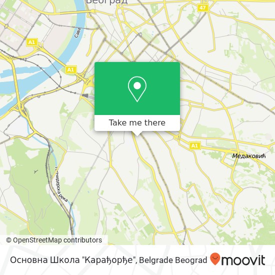 Основна Школа "Карађорђе" map