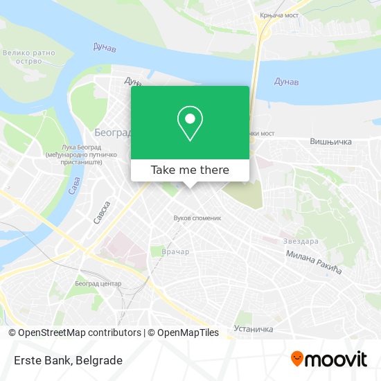 Erste Bank map