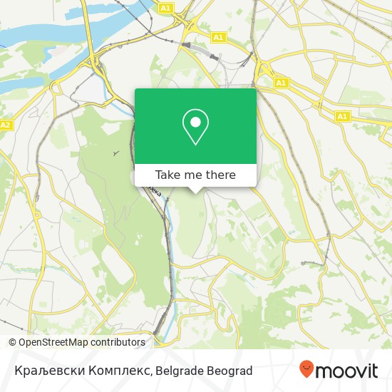 Краљевски Комплекс map