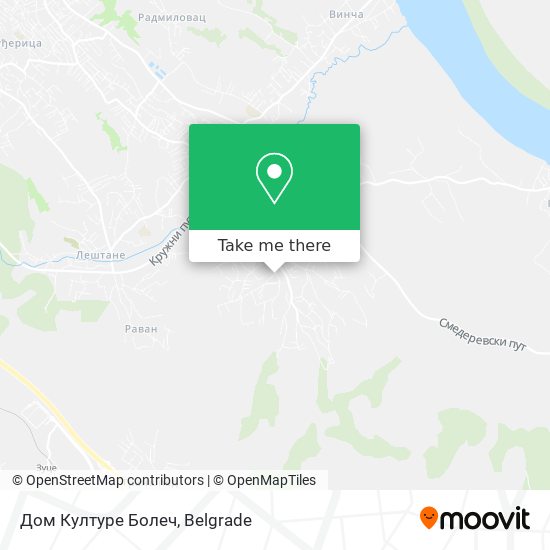 Дом Културе Болеч map