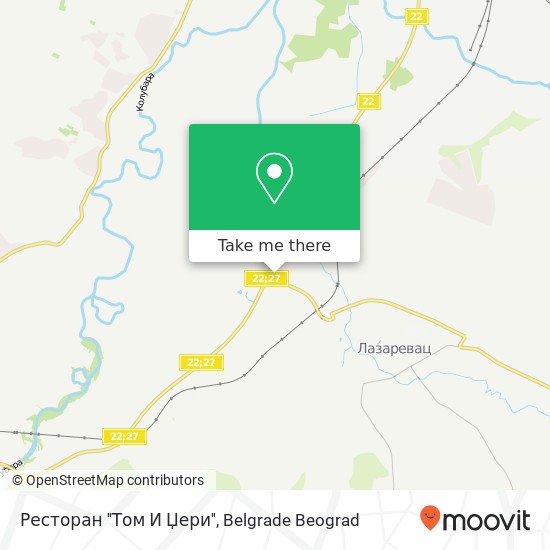 Ресторан ''Том И Џери'' map