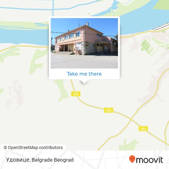 Удовице map