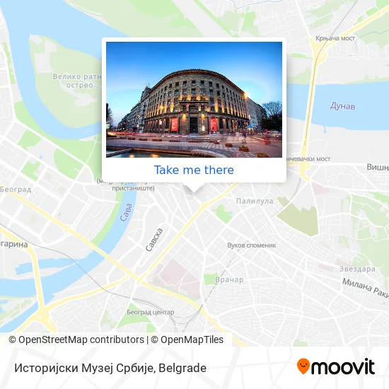Историјски Музеј Србије map