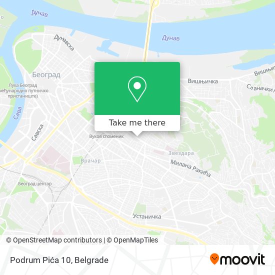 Podrum Pića 10 map