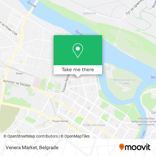 Venera Market map