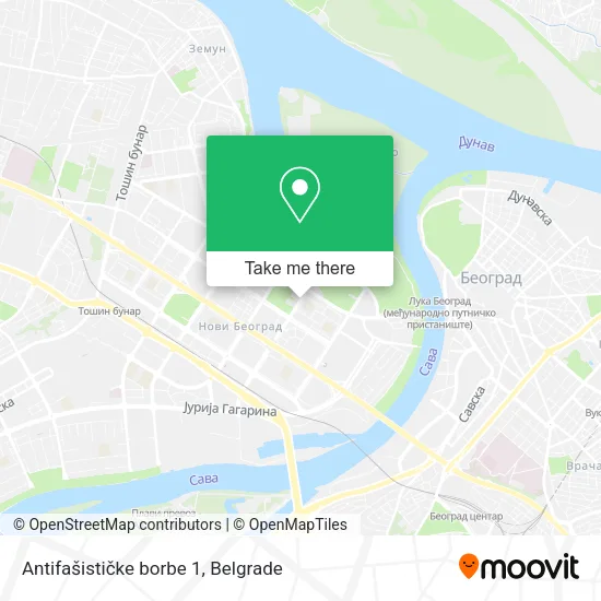 Antifašističke borbe 1 map