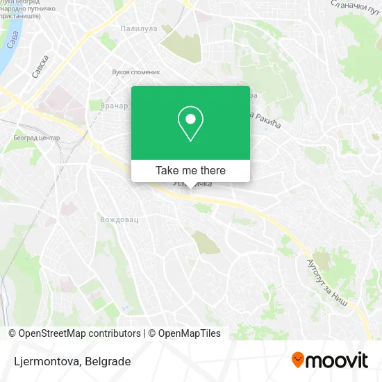 Ljermontova map
