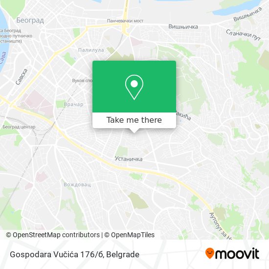 Gospodara Vučića 176/б map