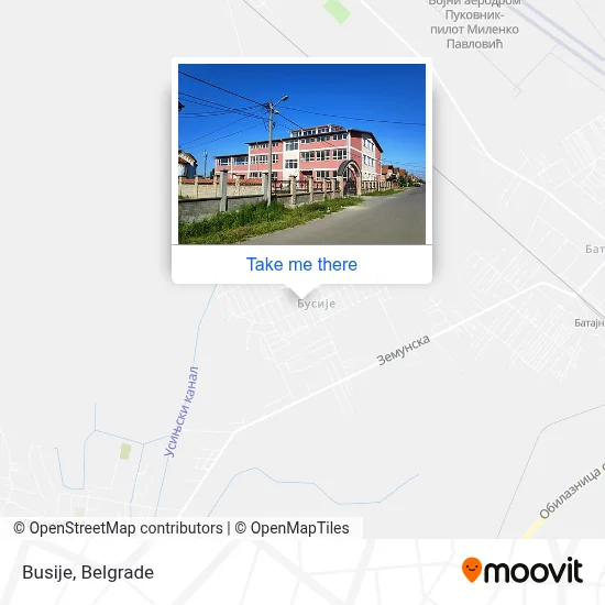 Busije map