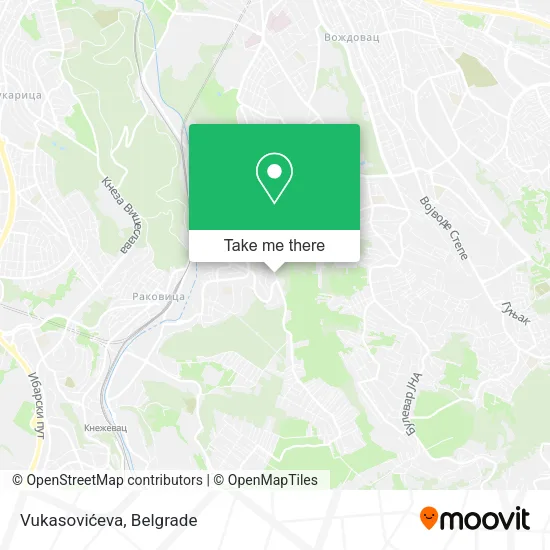 Vukasovićeva map