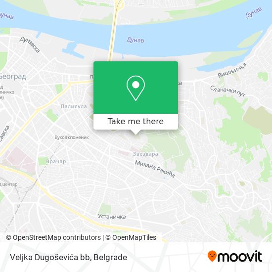 Veljka Dugoševića bb map