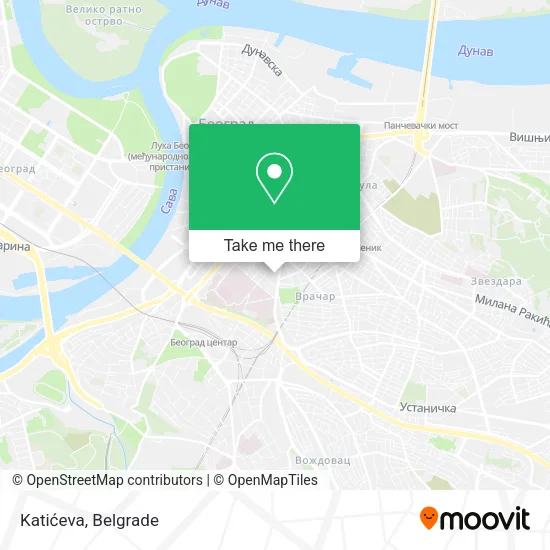 Katićeva map