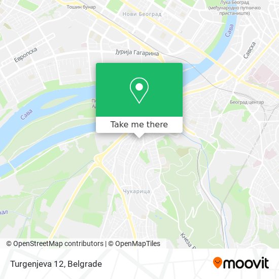 Turgenjeva 12 map