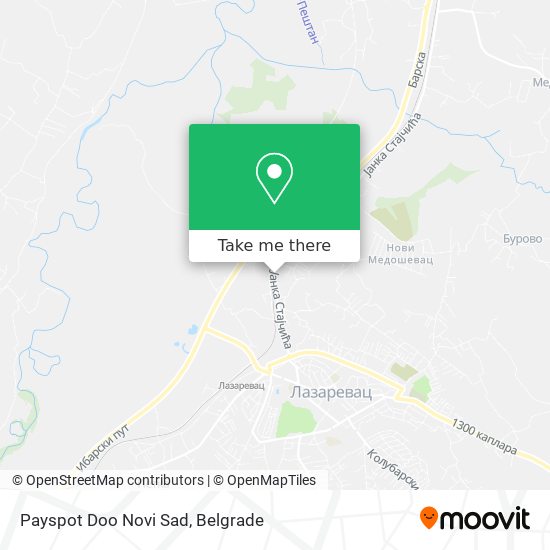 Payspot Doo Novi Sad map