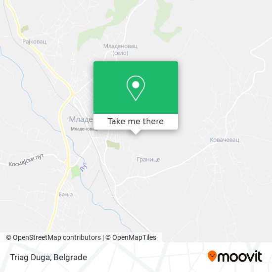 Triag Duga map