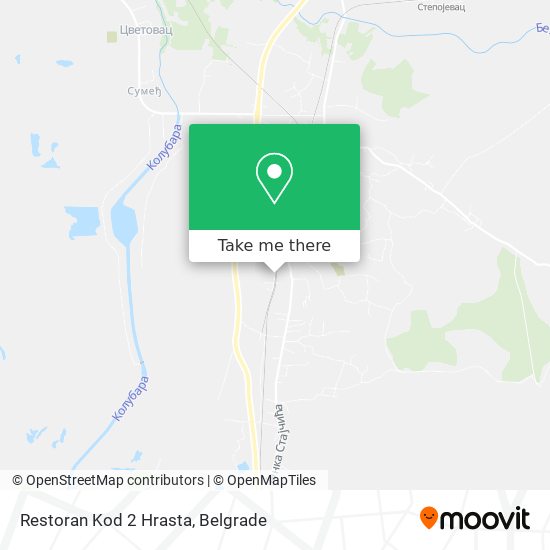 Restoran Kod 2 Hrasta map