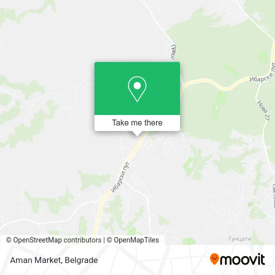 Aman Market map