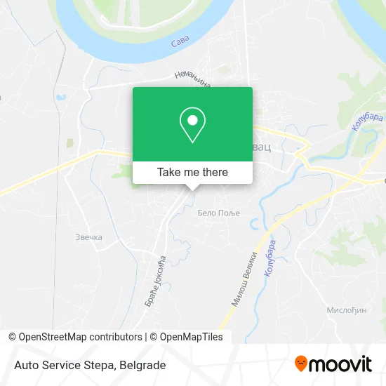 Auto Service Stepa map