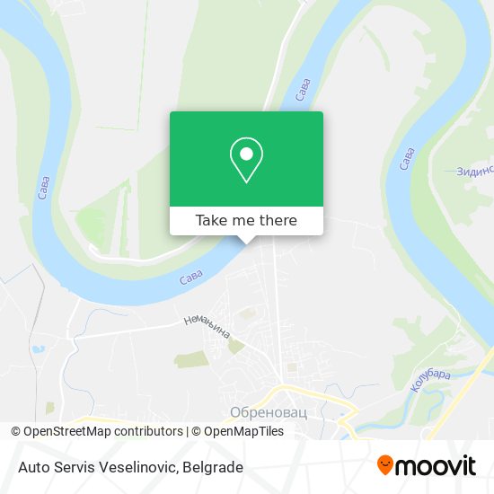 Auto Servis Veselinovic map