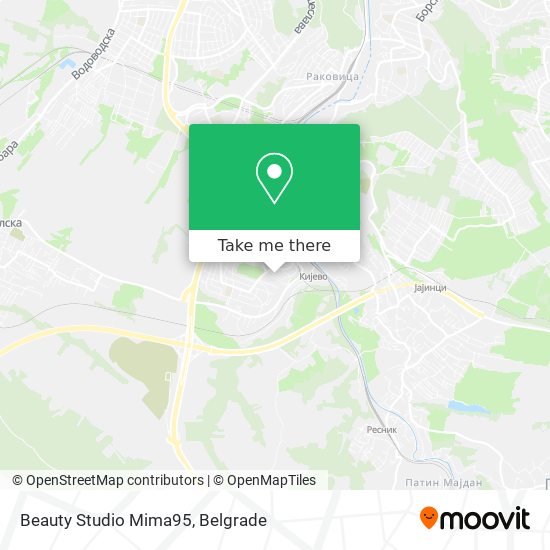 Beauty Studio Mima95 map