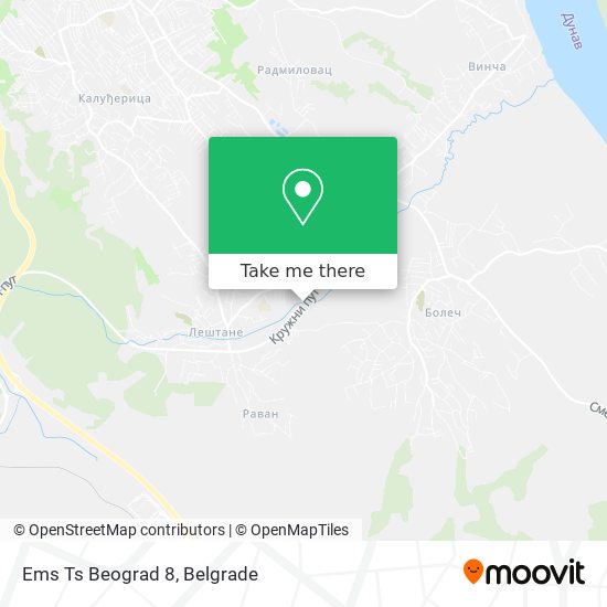 Ems Ts Beograd 8 map