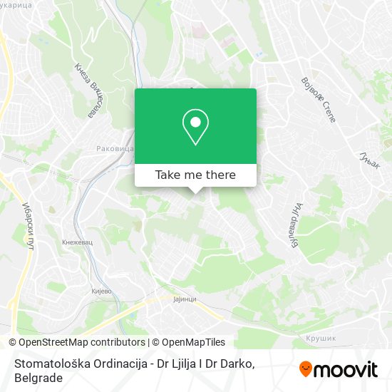 Stomatološka Ordinacija - Dr Ljilja I Dr Darko map