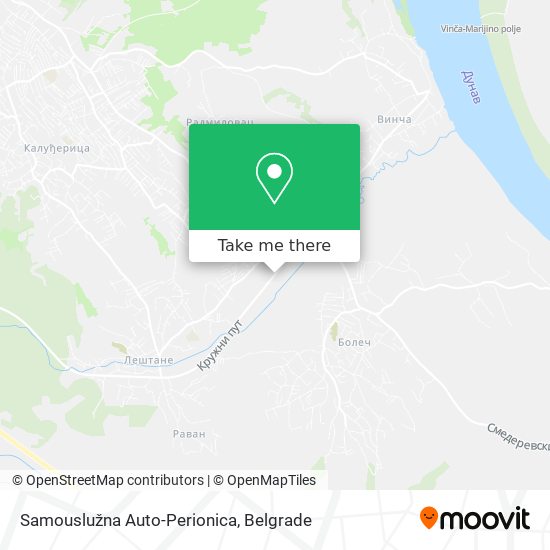 Samouslužna Auto-Perionica map