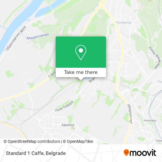 Standard 1 Caffe map