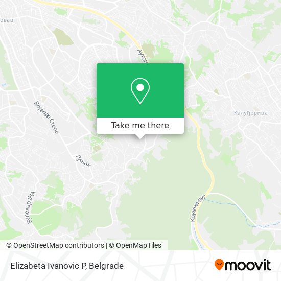 Elizabeta Ivanovic P map