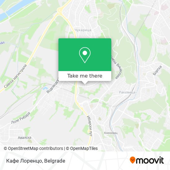 Кафе Лоренцо map