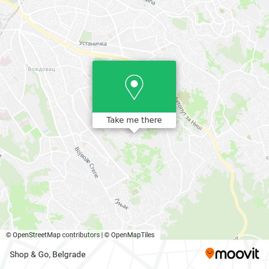 Shop & Go map